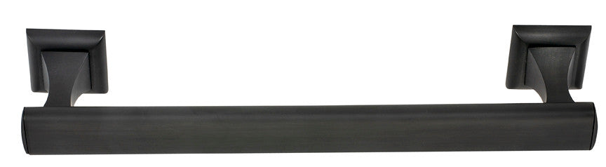 Alno A7420-12-BRZ: 12" cc Manhattan Towel Bar - Bronze