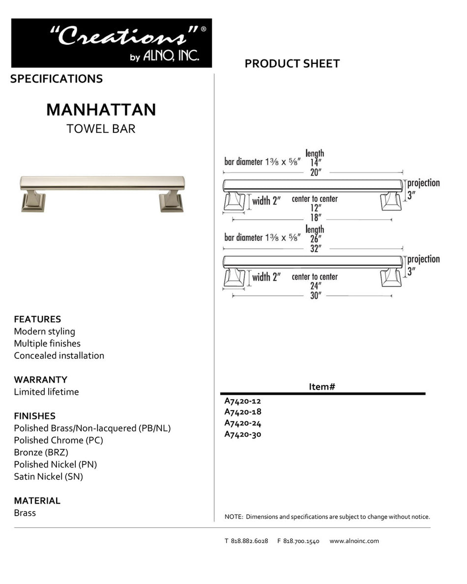 Specificaton Sheet