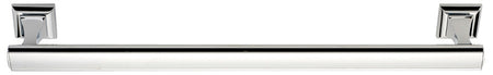 Alno A7420-24-PB/NL: 24" cc Manhattan Towel Bar - Unlacquered Brass