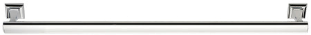 Alno A7420-30-PB/NL: 30" cc Manhattan Towel Bar - Unlacquered Brass