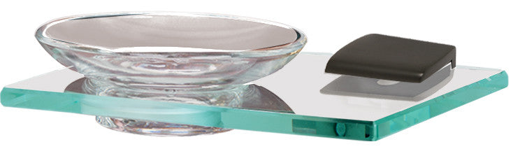 Alno A7430-BRZ: Manhattan Soap Holder w/Dish - Bronze