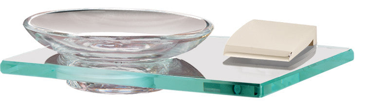 Alno A7430-PN: Manhattan Soap Holder w/Dish - Polished Nickel