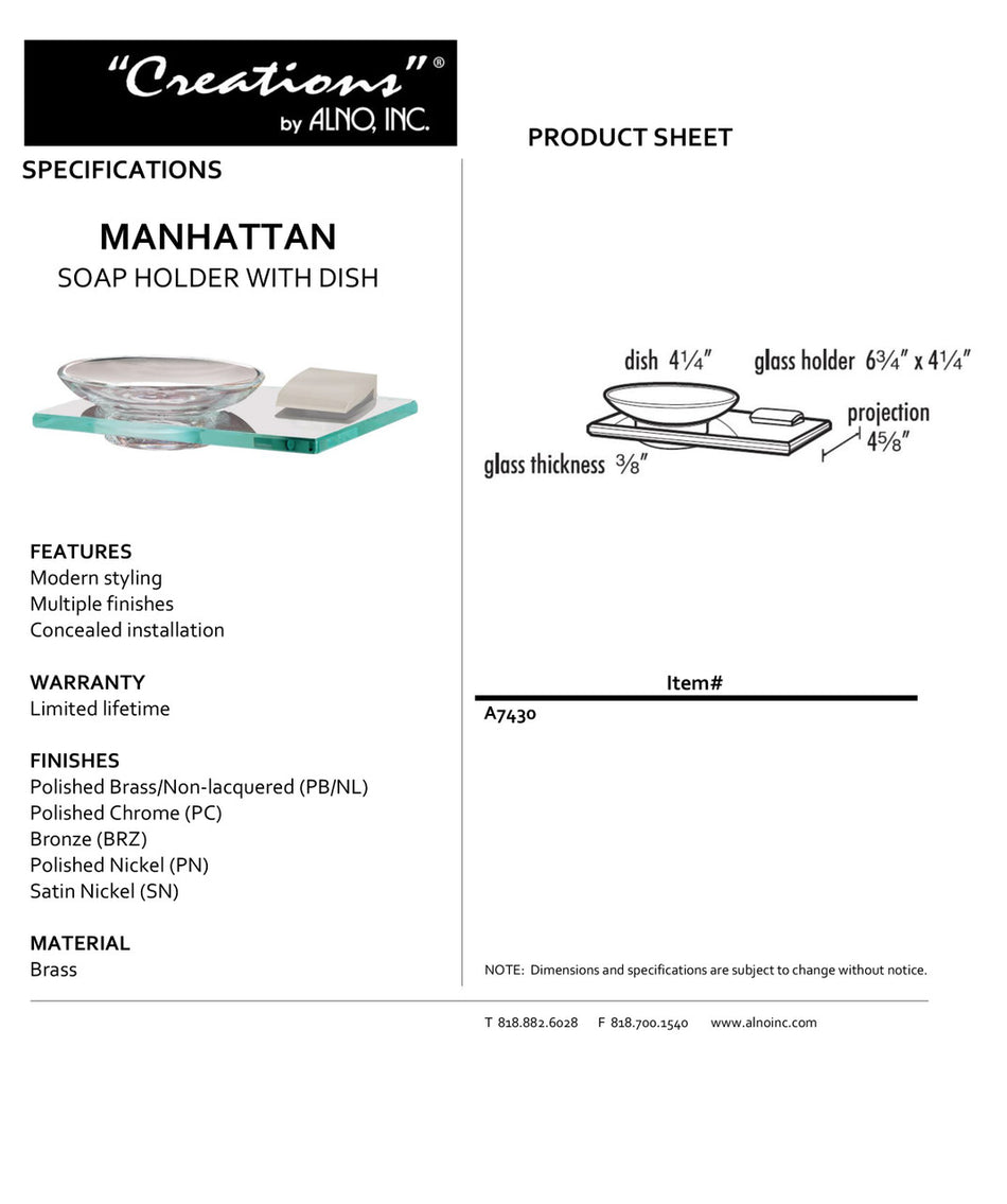 Specificaton Sheet