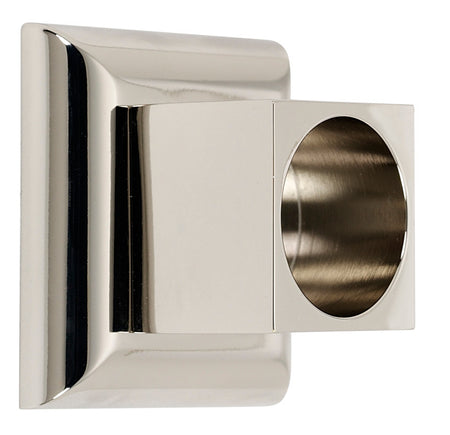 Alno A7446-PN: Manhattan Shower Rod Mounting Brackets (pair) - Polished Nickel