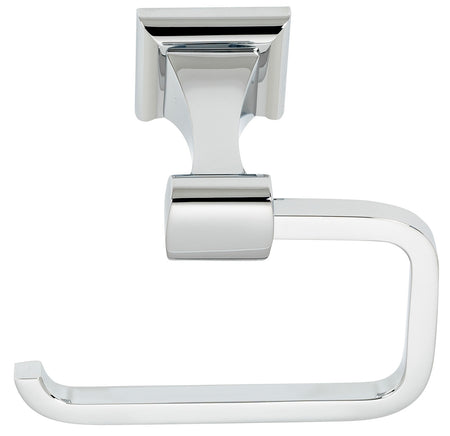 Alno A7466-PB/NL: Manhattan Single Post Tissue Holder - Unlacquered Brass