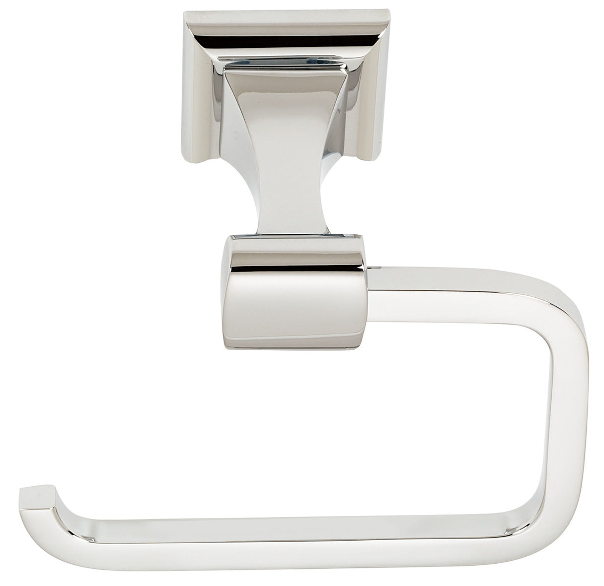 Alno A7466-PN: Manhattan Single Post Tissue Holder - Polished Nickel
