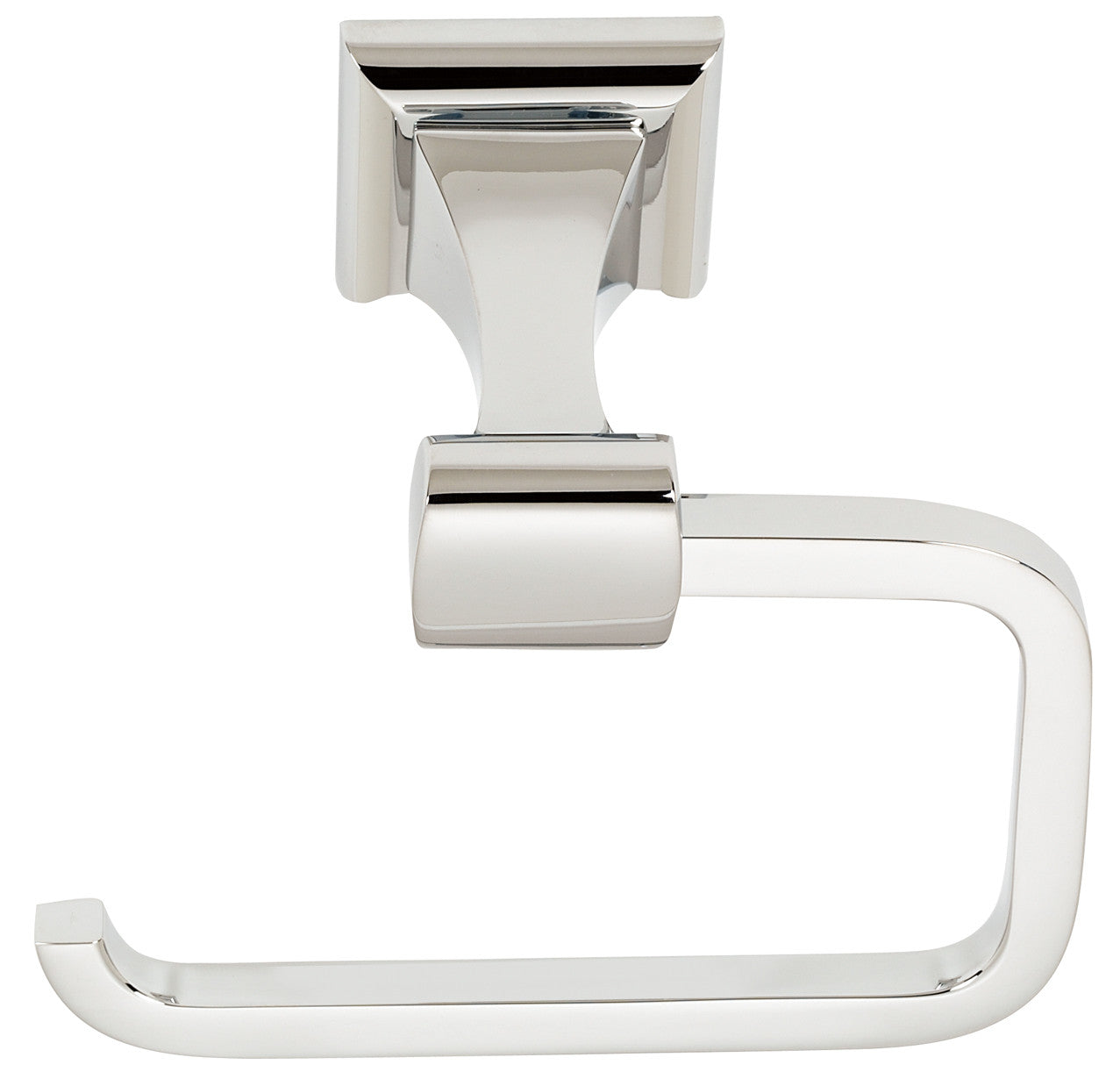 Alno A7466-PN: Manhattan Single Post Tissue Holder - Polished Nickel