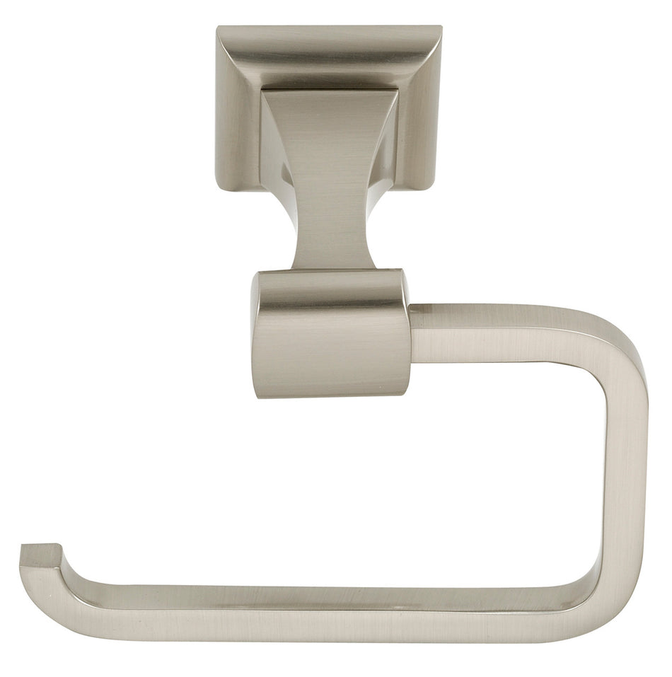 Alno A7466-SN: Manhattan Single Post Tissue Holder - Satin Nickel