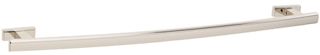 Alno A7520-18-PB/NL: 18" cc Arch Towel Bar - Unlacquered Brass