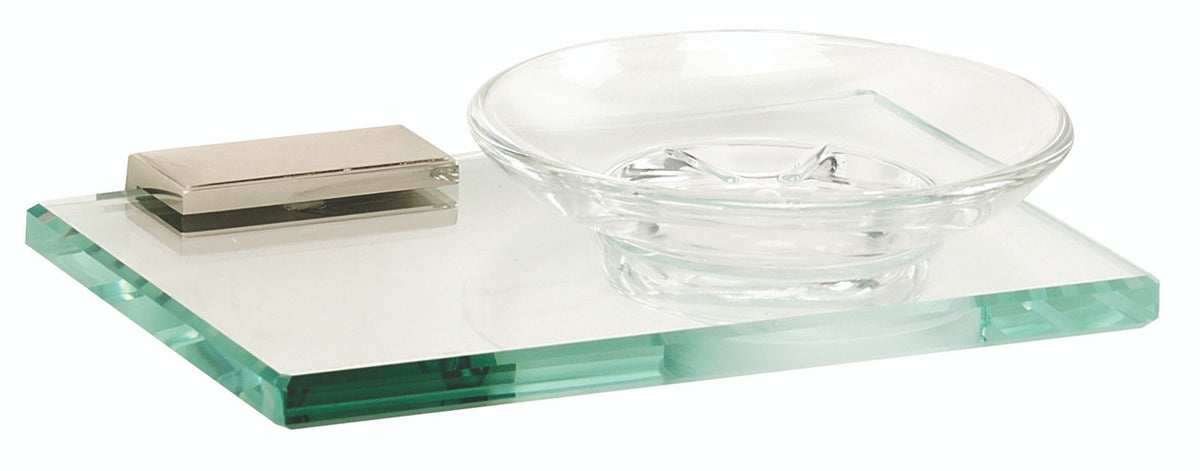 Alno A7530-PN: Arch Soap Holder w/Dish - Polished Nickel