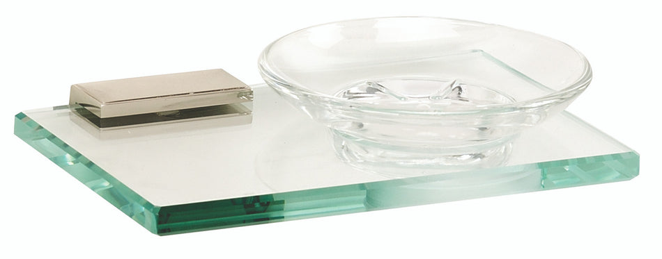 Alno A7530-PN: Arch Soap Holder w/Dish - Polished Nickel
