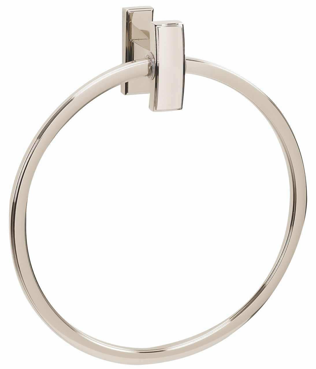 Alno A7540-PN: 7" Arch Towel Ring - Polished Nickel