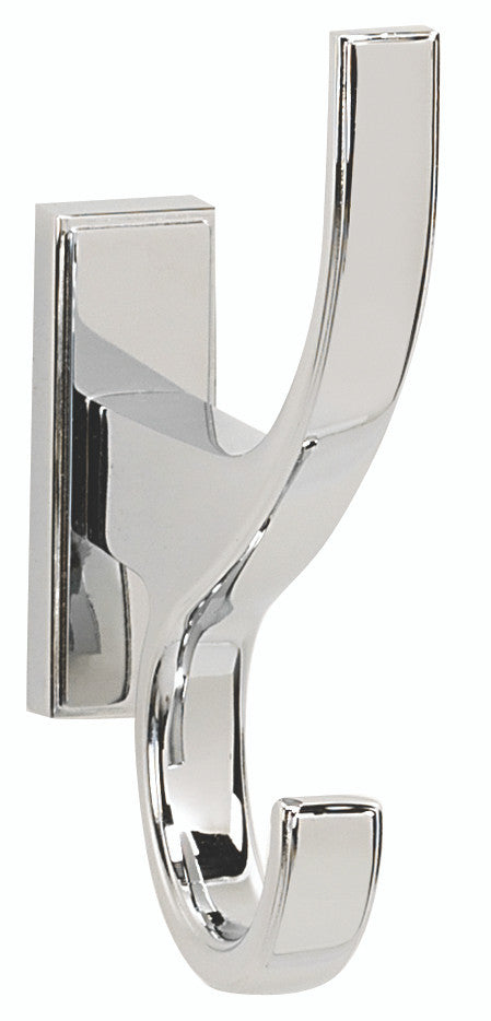 Alno A7599-PB/NL: 4" Arch Universal Robe Hook - Unlacquered Brass