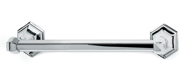 Alno A7720-12-PC: 12" cc Nicole Towel Bar - Polished Chrome
