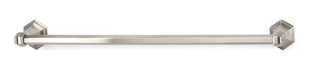 Alno A7720-24-SN: 24" cc Nicole Towel Bar - Satin Nickel
