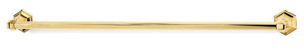 Alno A7720-30-PB: 30" cc Nicole Towel Bar - Polished Brass
