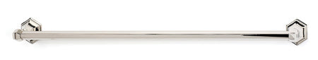 Alno A7720-30-PN: 30" cc Nicole Towel Bar - Polished Nickel