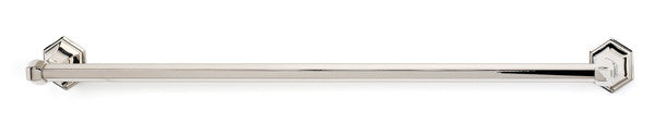 Alno A7720-30-PN: 30" cc Nicole Towel Bar - Polished Nickel