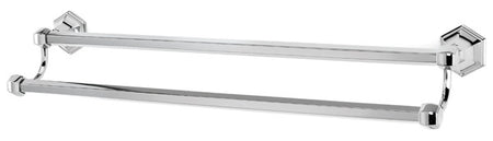 Alno A7725-24-PC: 24" cc Nicole Double Towel Bar - Polished Chrome