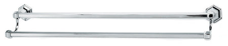 Alno A7725-30-PC: 30" cc Nicole Double Towel Bar - Polished Chrome