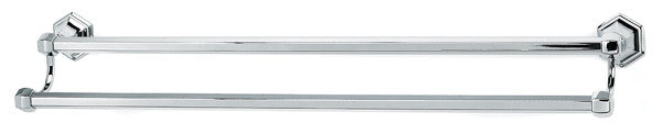 Alno A7725-30-PC: 30" cc Nicole Double Towel Bar - Polished Chrome