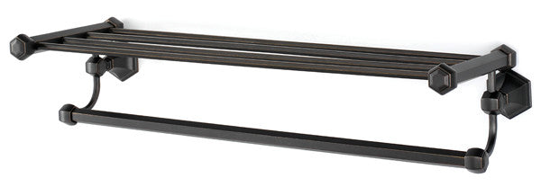 Alno A7726-24-BARC: 24" cc Nicole Towel Rack - Barcelona