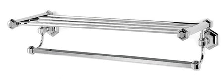 Alno A7726-24-PC: 24" cc Nicole Towel Rack - Polished Chrome