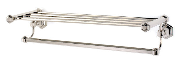 Alno A7726-24-PN: 24" cc Nicole Towel Rack - Polished Nickel