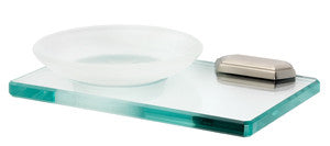 Alno A7730-SN: Nicole Soap Holder w/Dish - Satin Nickel