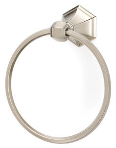 Alno A7740-SN: Nicole Towel Ring - Satin Nickel