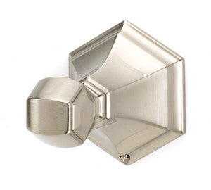 Alno A7780-SN: 2-3/4" Nicole Robe Hook - Satin Nickel