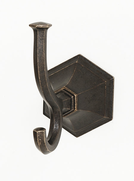 Alno A7799-BARC: Nicole Double Robe Hook - Barcelona