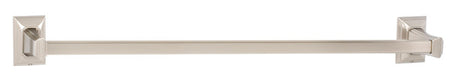 Alno A7920-24-SN: 24" cc Geometric Towel Bar - Satin Nickel