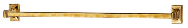 Alno A7920-30-PA: 30" cc Geometric Towel Bar - Polished Antique