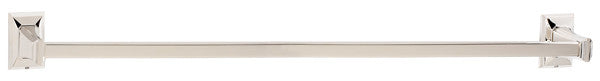 Alno A7920-30-PN: 30" cc Geometric Towel Bar - Polished Nickel
