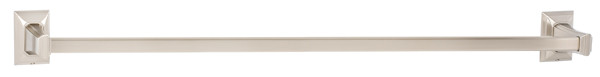 Alno A7920-30-SN: 30" cc Geometric Towel Bar - Satin Nickel