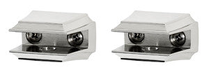 Alno A7950-PC: Geometric Shelf Mounting Brackets (pair) - Polished Chrome