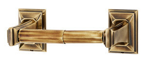 Alno A7960-PA: Geometric Tissue Holder - Polished Antique
