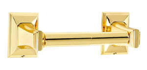 Alno A7960-PB: Geometric Tissue Holder - Polished Brass