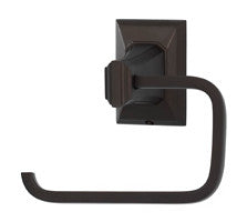 Alno A7966-CHBRZ: Geometric Single Post Tissue Holder - Chocolate Bronze
