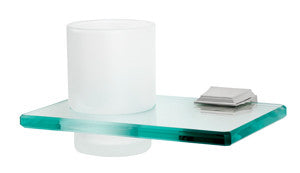 Alno A7970-PC: Geometric Tumbler Holder w/Tumbler - Polished Chrome