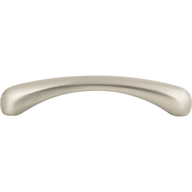 Atlas A801-BN: 3-3/4" cc Successi Bridge Cabinet Pull - Brushed Nickel