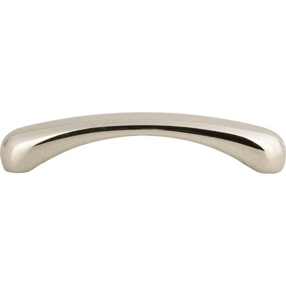 Atlas A801-PN: 3-3/4" cc Successi Bridge Cabinet Pull - Polished Nickel