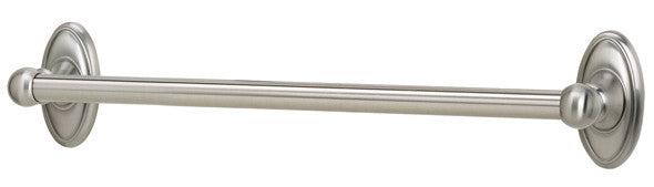 Alno A8020-12-SN: 12" cc Classic Traditional Towel Bar - Satin Nickel