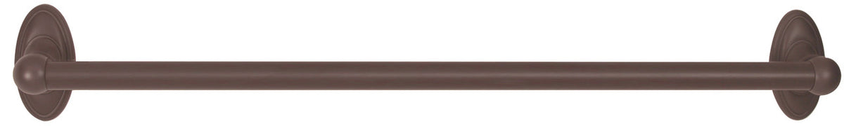 Alno A8020-24-CHBRZ: 24" cc Classic Traditional Towel Bar - Chocolate Bronze