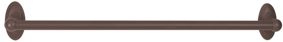 Alno A8020-24-CHBRZ: 24" cc Classic Traditional Towel Bar - Chocolate Bronze