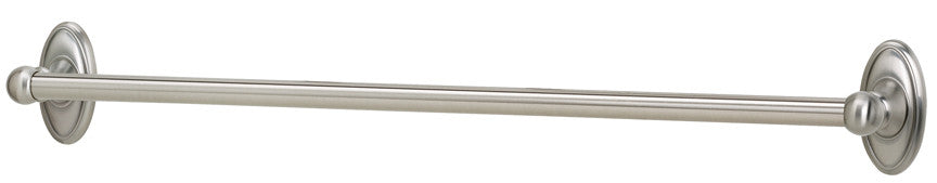 Alno A8020-24-SN: 24" cc Classic Traditional Towel Bar - Satin Nickel