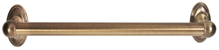 Alno A8022-18-AE: 18" cc Classic Traditional Grab Bar - Antique English