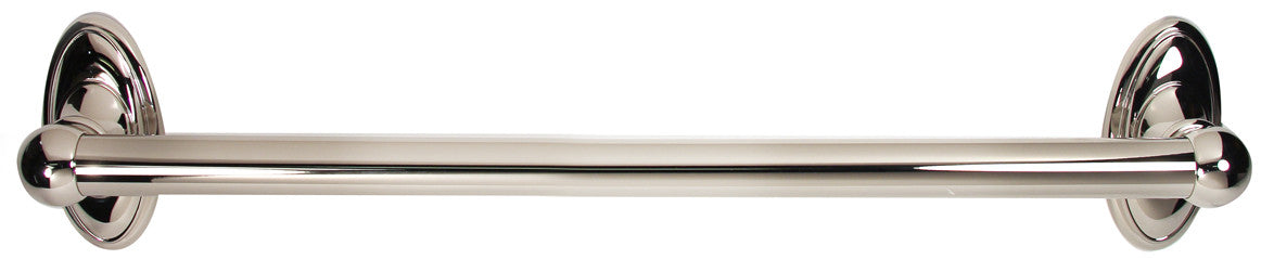 Alno A8022-18-PC: 18" cc Classic Traditional Grab Bar - Polished Chrome