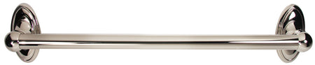 Alno A8022-18-PC: 18" cc Classic Traditional Grab Bar - Polished Chrome